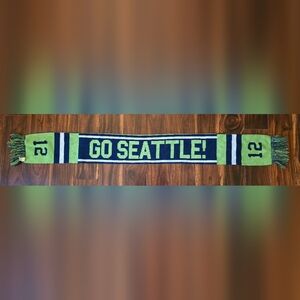 Seattle Seahawks Scarf promotional Capital One SGA 12s Winter Go Hawks!